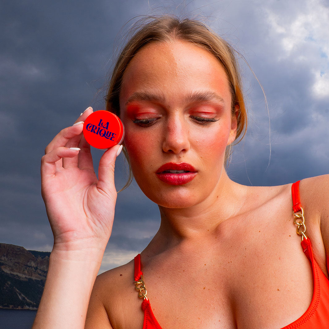 Tinted Lip Balm & Moisturizing Blush - 06 Coral Pink 0.17 oz | La Crique Beauty USA